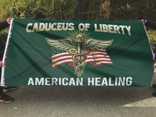 Load image into Gallery viewer, Caduceus of Liberty Flag