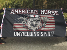 Load image into Gallery viewer, American Nurse Unyielding Spirit Flag