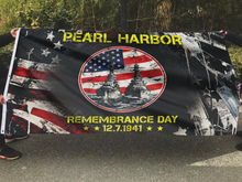 Load image into Gallery viewer, Pearl Harbor - Remembrance Day USA Flag
