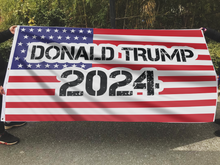 Load image into Gallery viewer, Donald Trump 2024 USA Flag