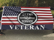 Load image into Gallery viewer, Silent Service Veteran Flag
