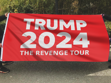 Load image into Gallery viewer, Trump 2024 The Revenge Tour Flag