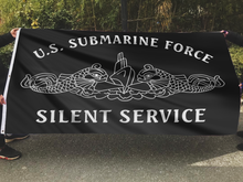 Load image into Gallery viewer, U.S. Submarine Force Flag