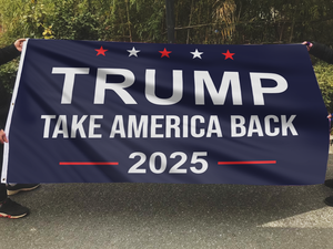 Trump Take America Back 2025 Flag