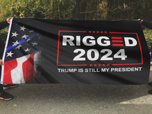 Load image into Gallery viewer, RIGGED 2024 Flag