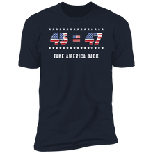 Load image into Gallery viewer, 45 47 take America Back T-Shirt