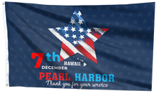 Load image into Gallery viewer, Pearl Harbor - Thank You for Your Service Flag