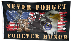 Never Forget Forever Honor Flag
