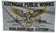 Load image into Gallery viewer, American Public Works Building Our Nation Flag