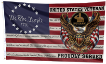 Load image into Gallery viewer, We The People United States Veteran Flag