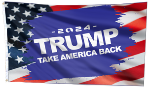 2024 Trump Take America Back Flag