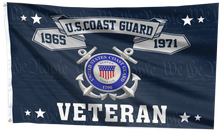 Load image into Gallery viewer, U.S. Coast Guard Veteran – We The People Flag