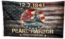 Load image into Gallery viewer, Pearl Harbor 12.7.1941 Flag