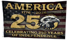 Load image into Gallery viewer, America 250 Freedom Eagle Patriotic Flag