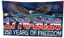 Load image into Gallery viewer, 250 Years of Freedom Eagle Celebration Flag