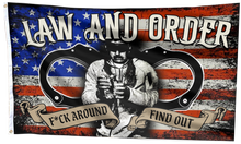 Load image into Gallery viewer, Law and Order FAFO Tactical USA Flag