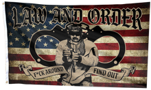 Load image into Gallery viewer, Law and Order FAFO Tactical Flag