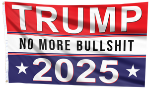 Trump No More Bullsh*t 2025 Flag