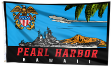 Load image into Gallery viewer, Pearl Harbor Hawaii Eagle USA Flag