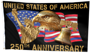 United States of America 250th Anniversary Flag