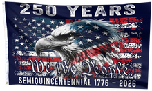 Load image into Gallery viewer, 1776 - 2026 Patriotic Eagle Freedom Flag