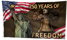 Load image into Gallery viewer, 250 Years of American Freedom Eagle Flag