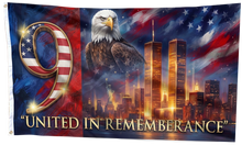 Load image into Gallery viewer, United In Remembrance Eagle Flag