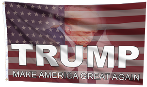 Trump Make America Great Again USA Flag