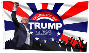 Make America Great Again Trump 2024 Flag