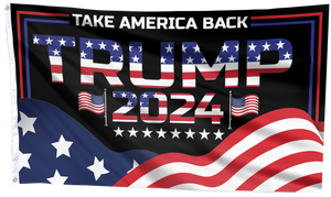 Take America Back Trump 2024 USA Flag