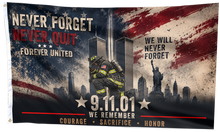 Load image into Gallery viewer, 9.11.01 We Remember Honor Flag