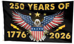 250 Years 1776 - 2026 Flag