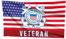 Load image into Gallery viewer, USA Coast Guard 1790 Veteran Flag