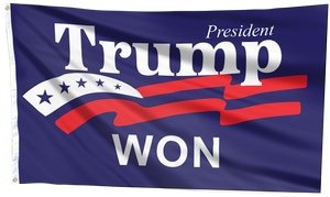 President Trump Won Flag