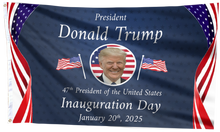 Load image into Gallery viewer, Donald Trump Inauguration Day Flag