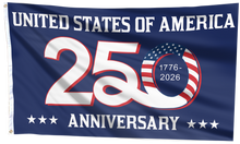 Load image into Gallery viewer, USA 250 Anniversary Celebration Flag