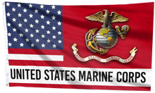 Load image into Gallery viewer, United States Marine Corps Flag