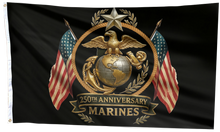 Load image into Gallery viewer, USMC 250 Years of Honor Flag