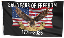 Load image into Gallery viewer, Guardians of Freedom 250th USA Anniversary Flag