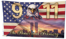 Load image into Gallery viewer, In Honor and Memory 911 Flag