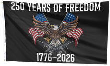 Load image into Gallery viewer, 1776–2026 Patriotic American Eagle Flag