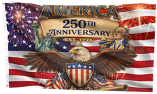 Load image into Gallery viewer, 250 Years of Liberty and Valor Flag