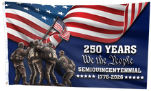 Load image into Gallery viewer, 250 Years of Unity - We The People Flag