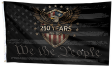Load image into Gallery viewer, Black Banner of Liberty - We The People Flag
