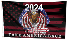Load image into Gallery viewer, 2024 Take America Eagle USA Flag