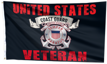 Load image into Gallery viewer, Semper Paratus Coast Guard Black Flag