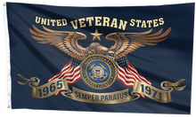 Load image into Gallery viewer, 1965 - 1971 Coast Guard Veteran Flag