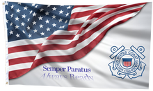 Load image into Gallery viewer, USA Semper Paratus Always Ready Flag