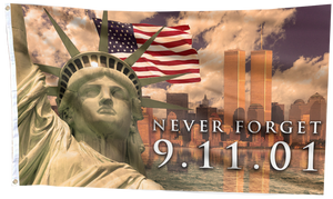 Never Forget 911 Flag