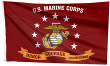 Load image into Gallery viewer, Guardians of Freedom – U.S. Marines Flag